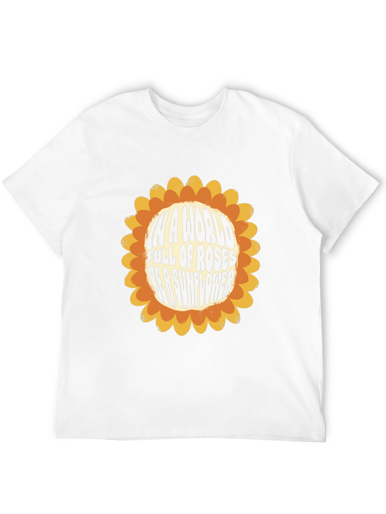 Sunflower Graphic Tee - Be a Sunflower