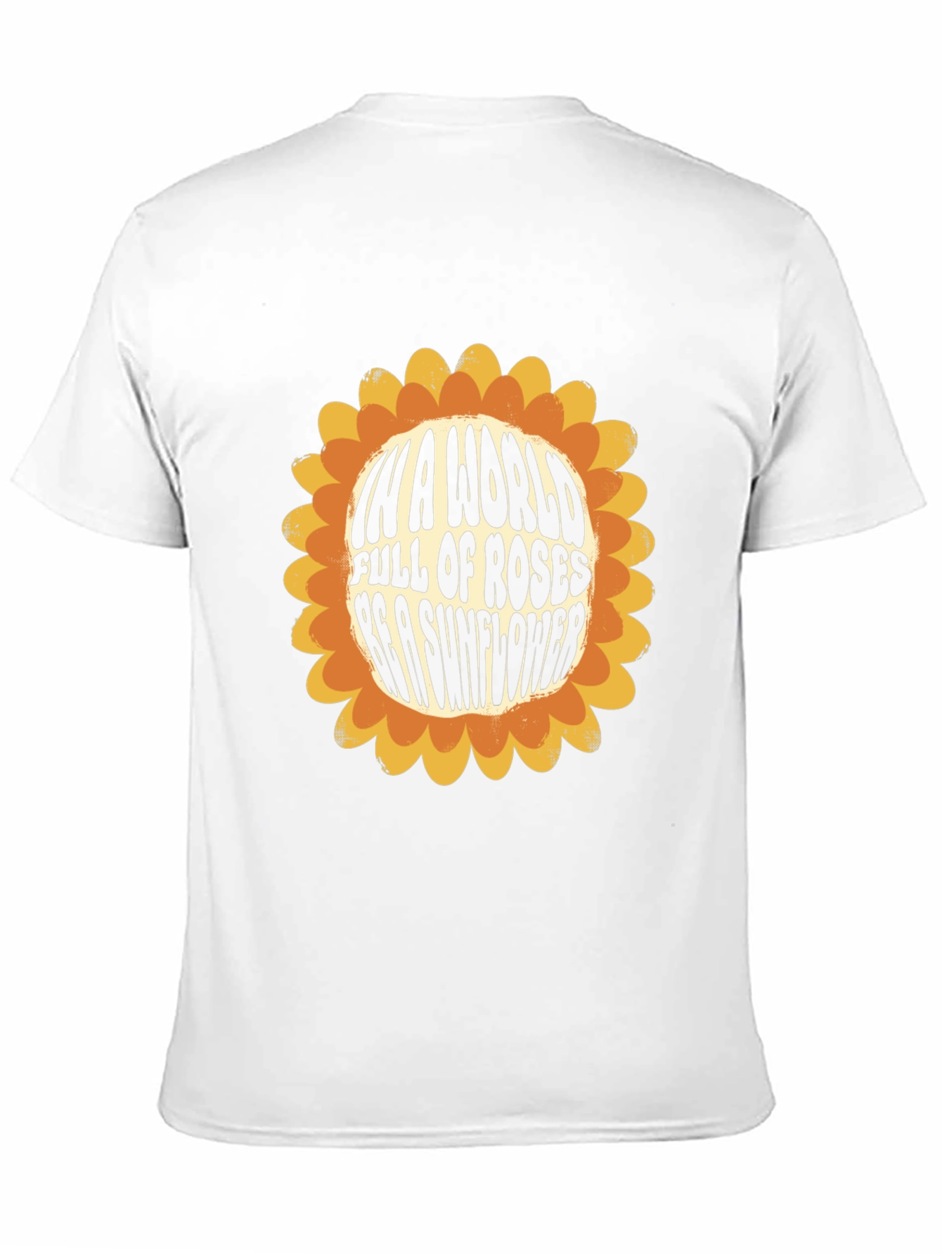 Sunflower Graphic Tee - Be a Sunflower