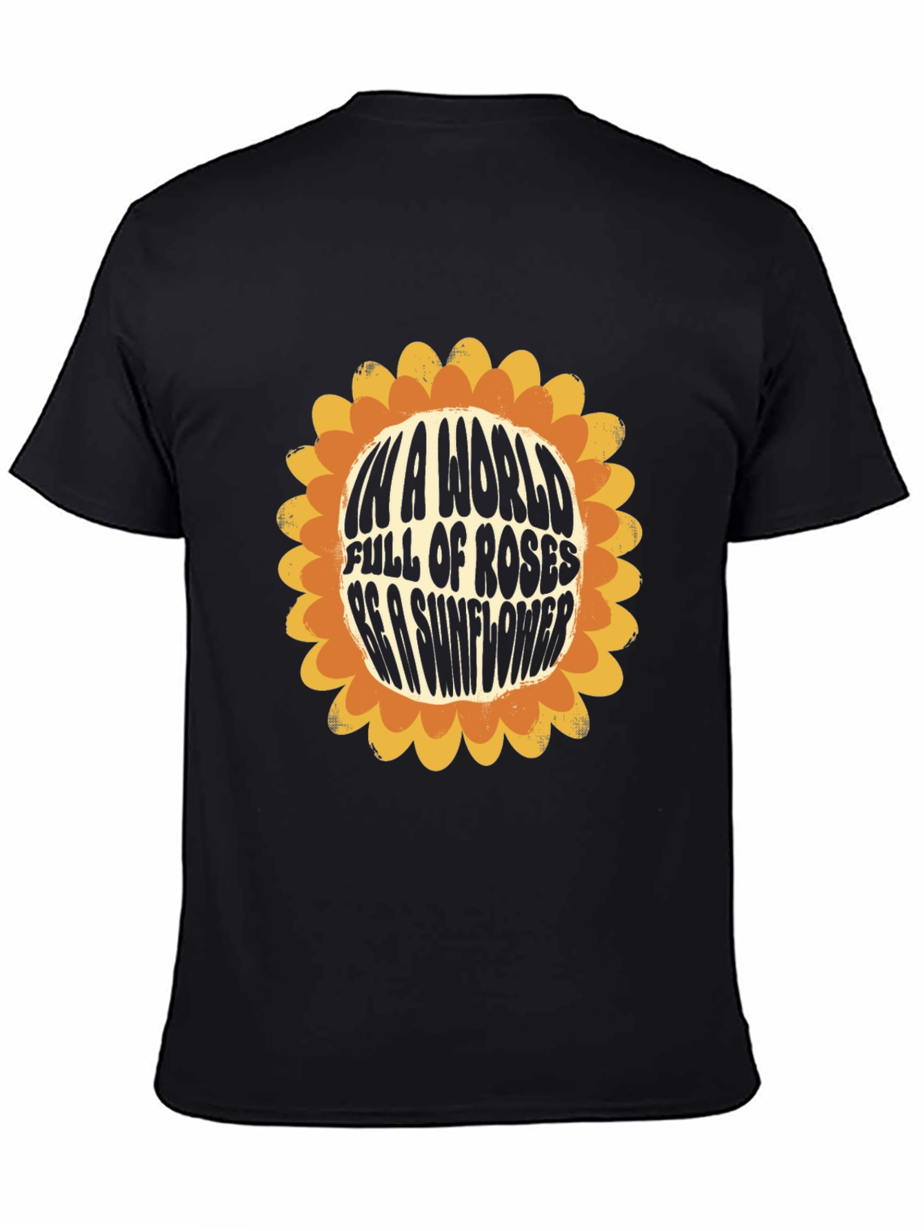 Sunflower Graphic Tee - Be a Sunflower