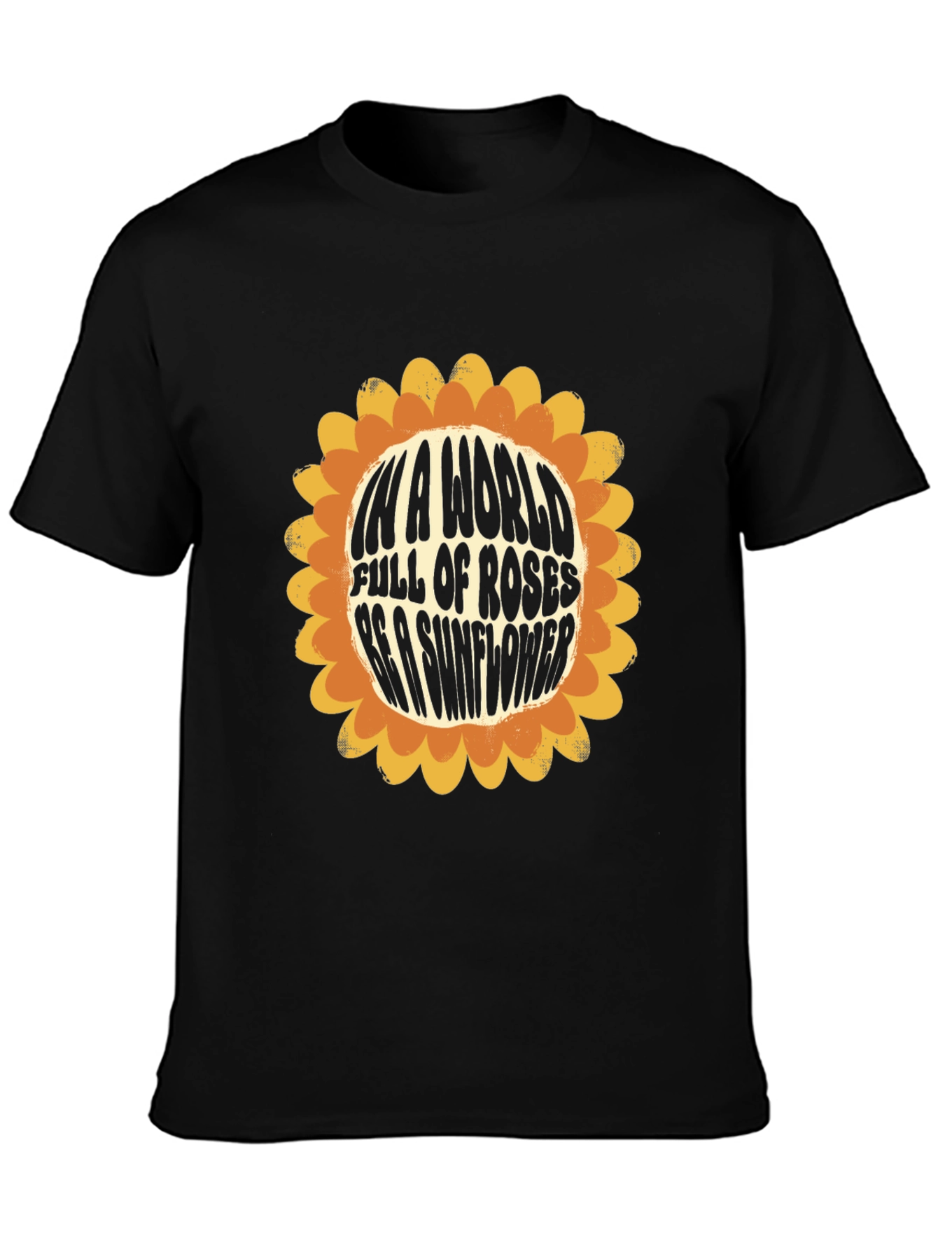 Sunflower Graphic Tee - Be a Sunflower