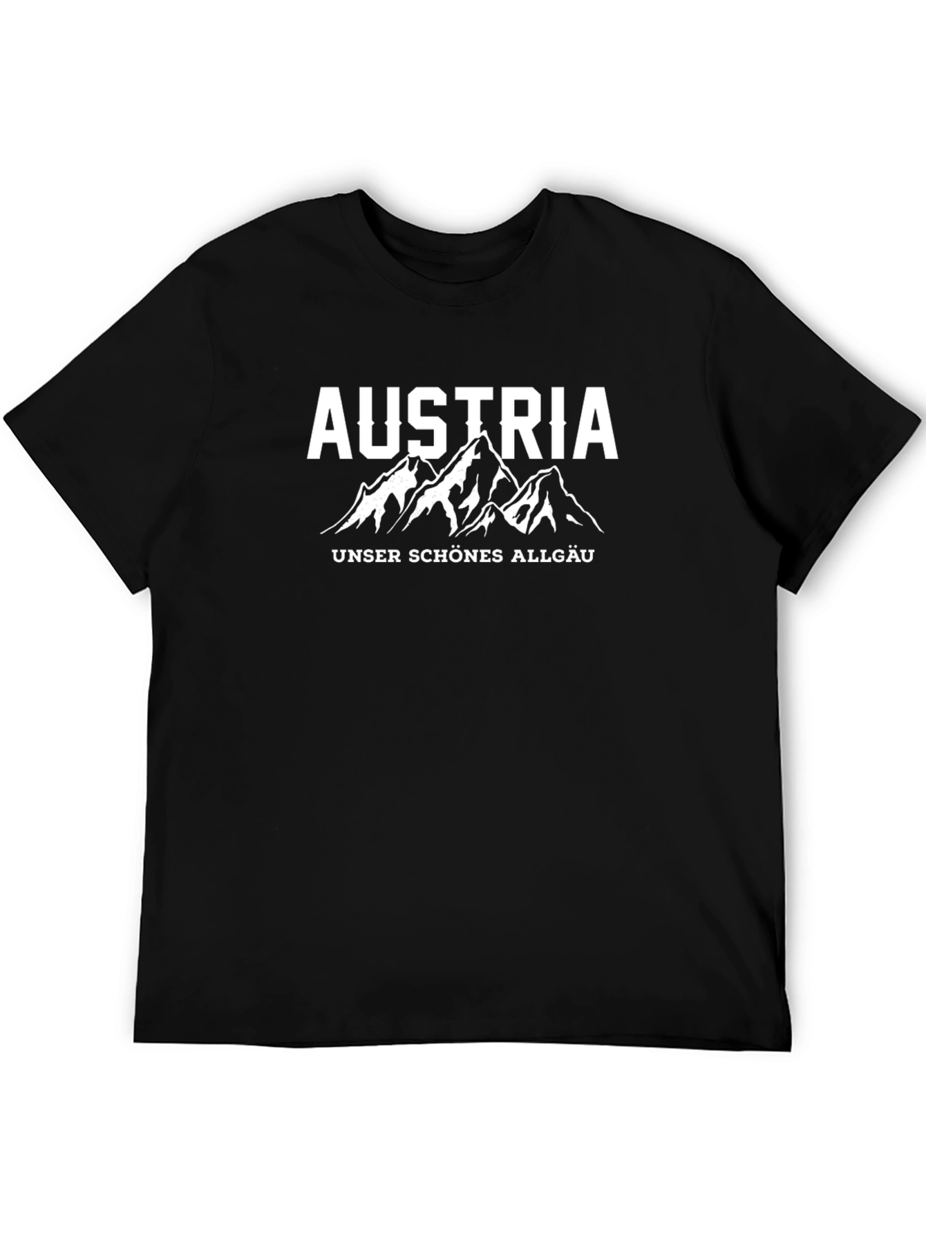 Austria Allgäu Mountain Graphic T-Shirt