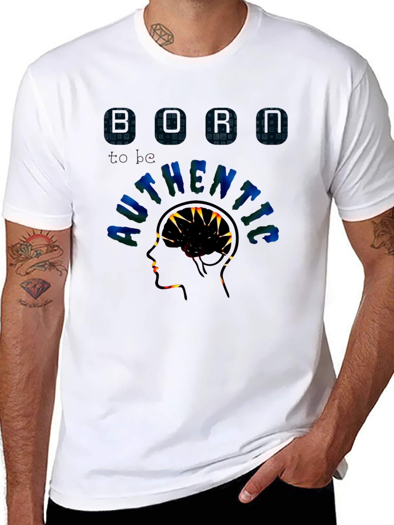 Authentic Mind T-Shirt - Black