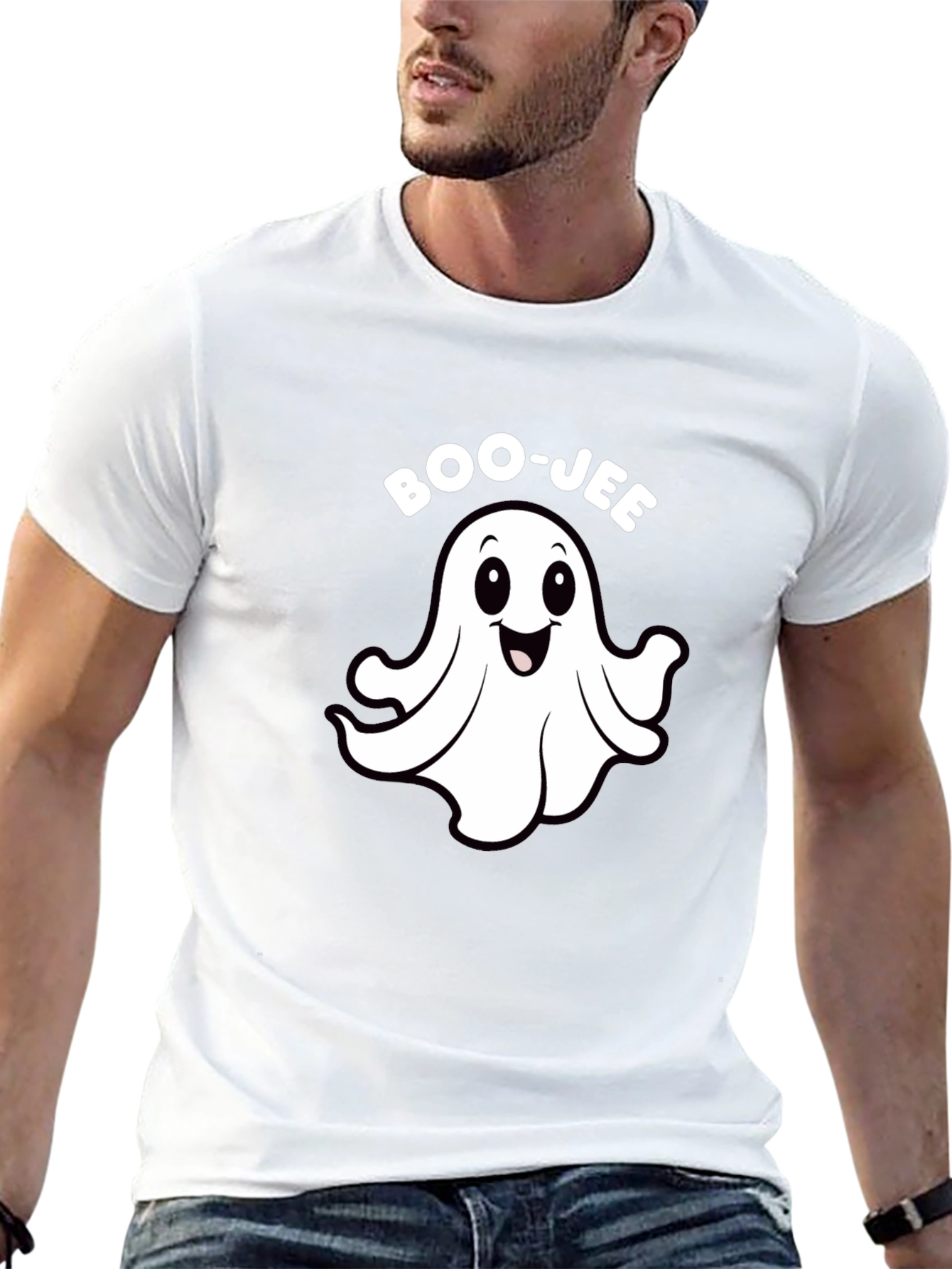 Boo-jee Ghost Graphic T-Shirt - Halloween Edition