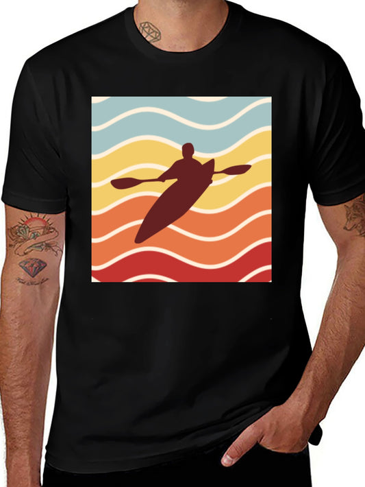 Retro Kayak Graphic Tee