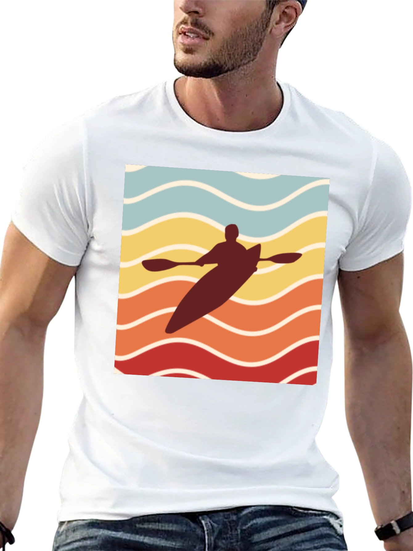 Retro Kayak Graphic Tee