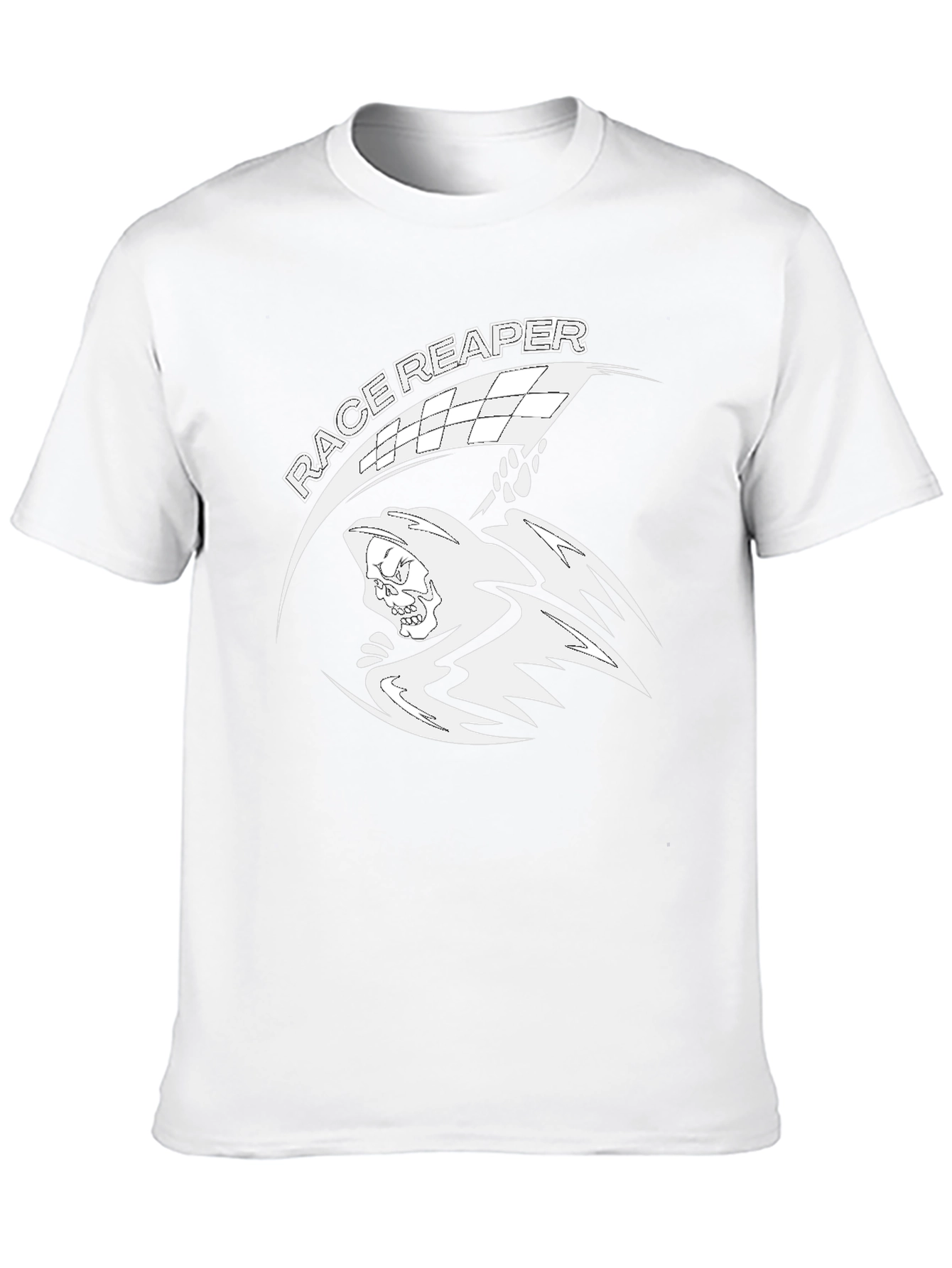 Race Reaper T-Shirt - Black Graphic Tee