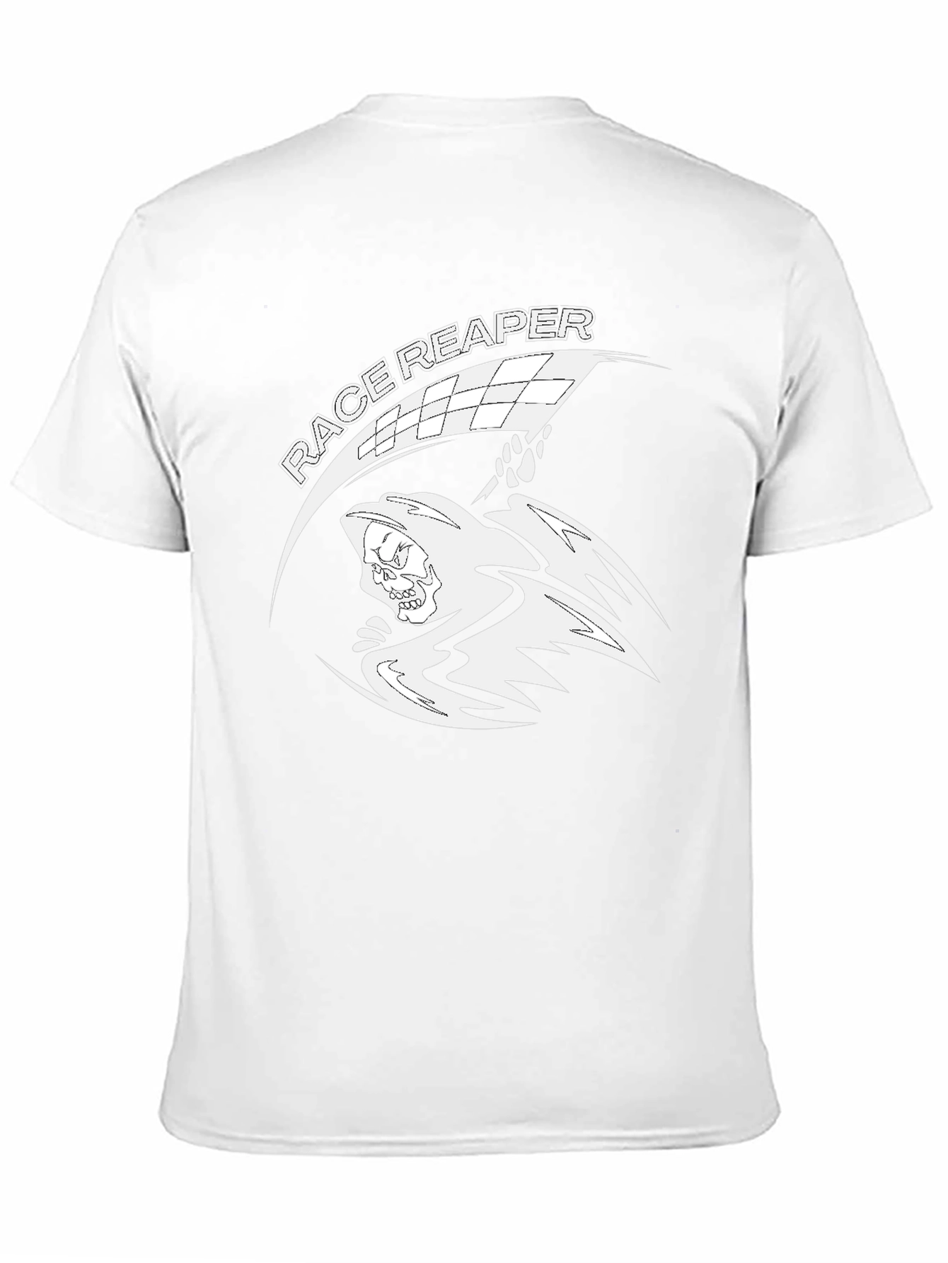 Race Reaper T-Shirt - Black Graphic Tee