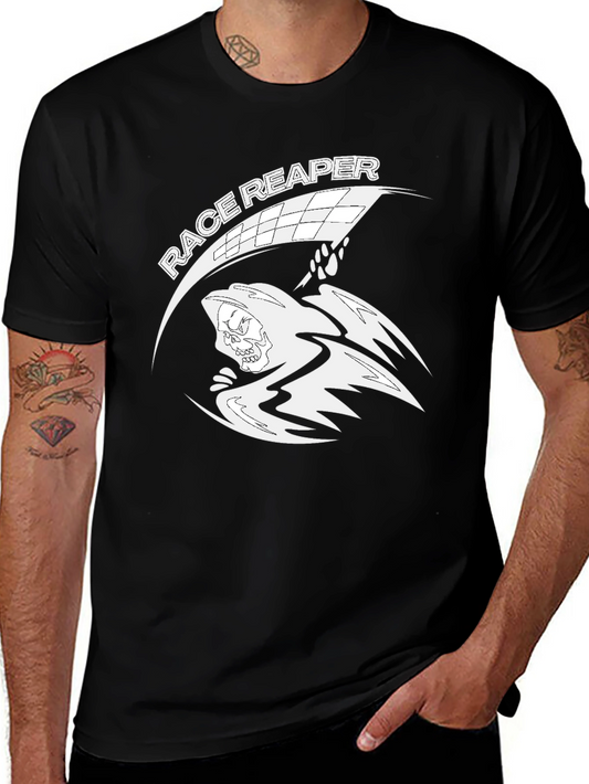 Race Reaper T-Shirt - Black Graphic Tee