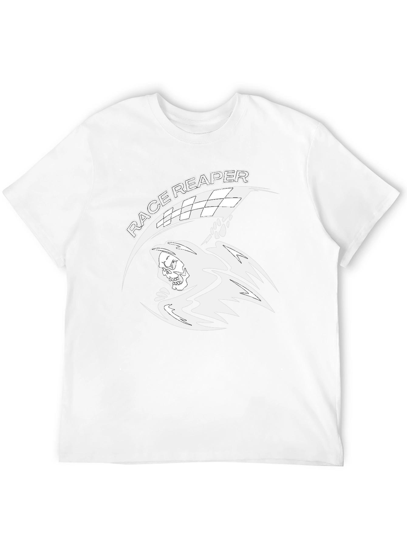 Race Reaper T-Shirt - Black Graphic Tee