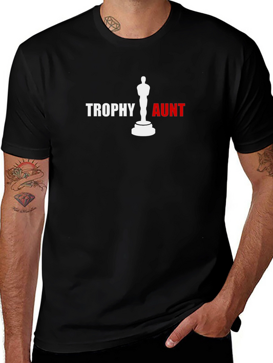 Trophy Aunt Graphic T-Shirt - Novelty Tee