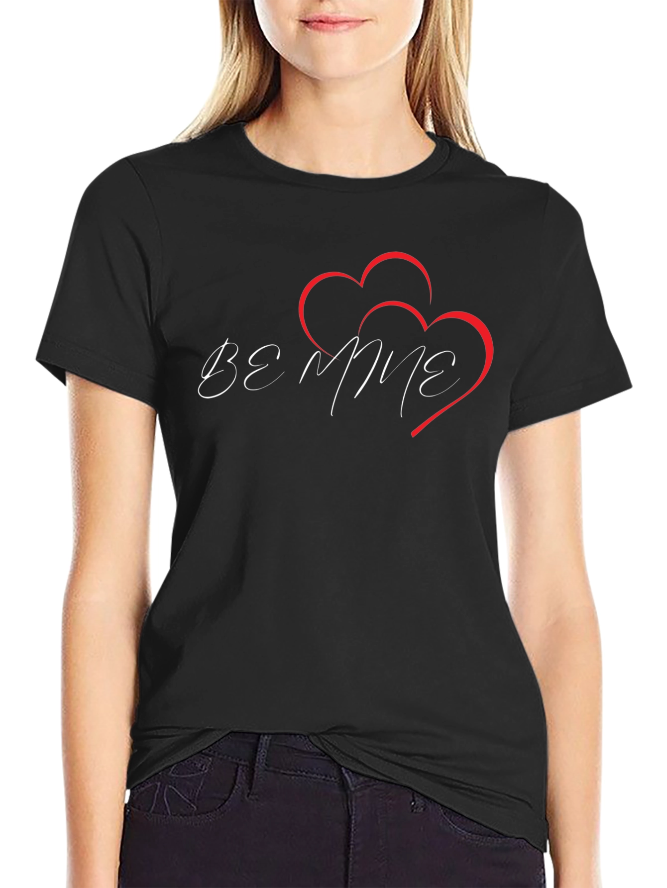Be Mine Hearts T-Shirt - Valentines Day Love
