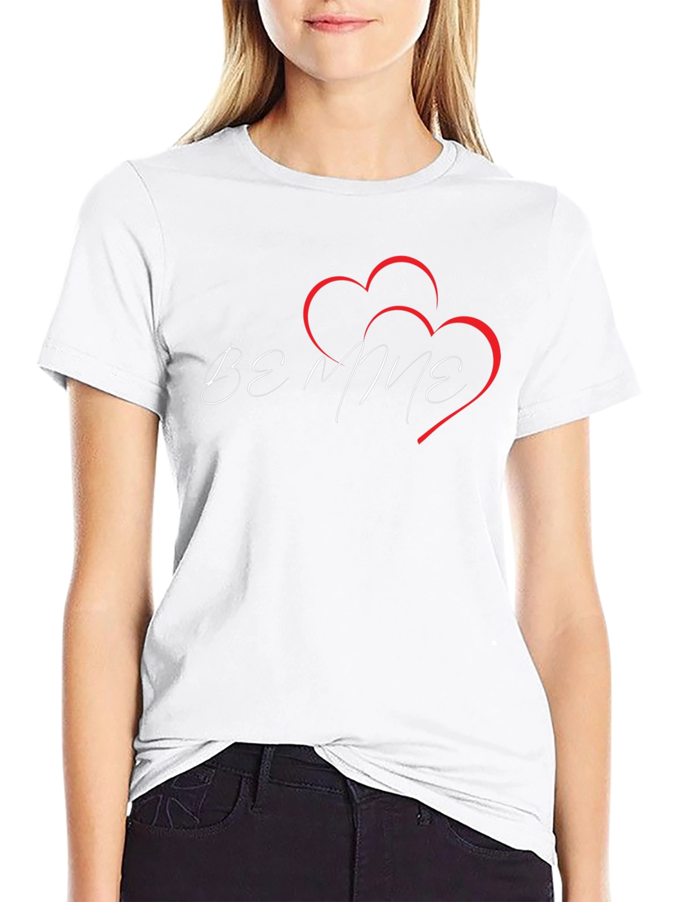 Be Mine Hearts T-Shirt - Valentines Day Love