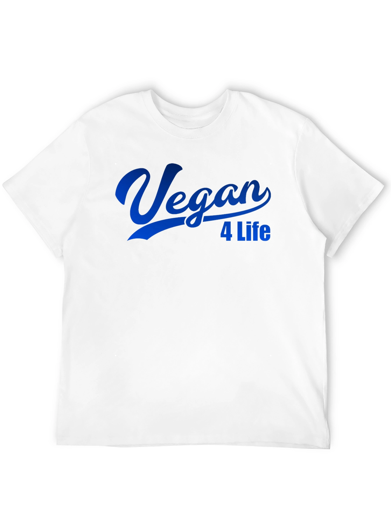 Vegan 4 Life T-Shirt - Classic Crew Neck Tee