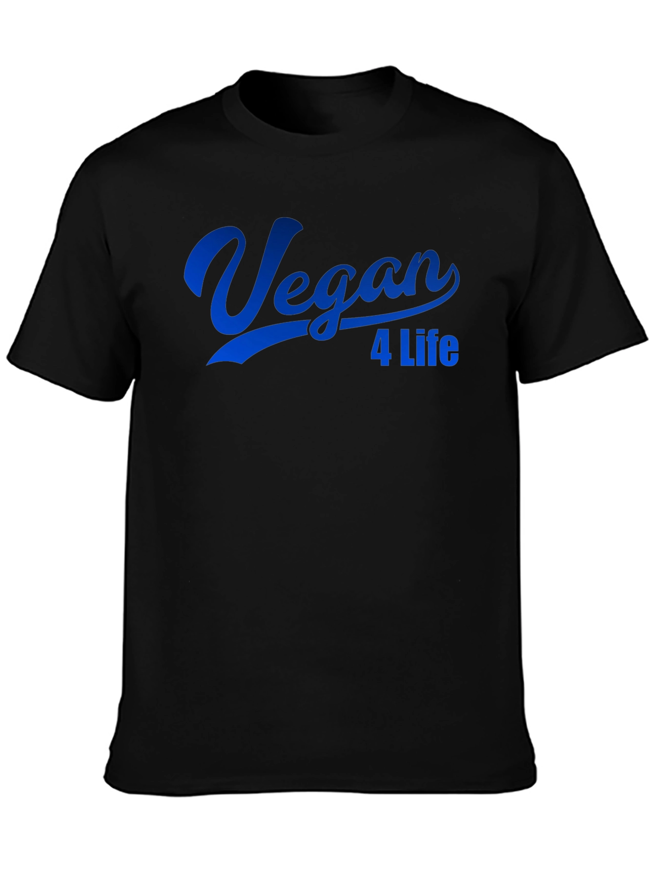 Vegan 4 Life T-Shirt - Classic Crew Neck Tee
