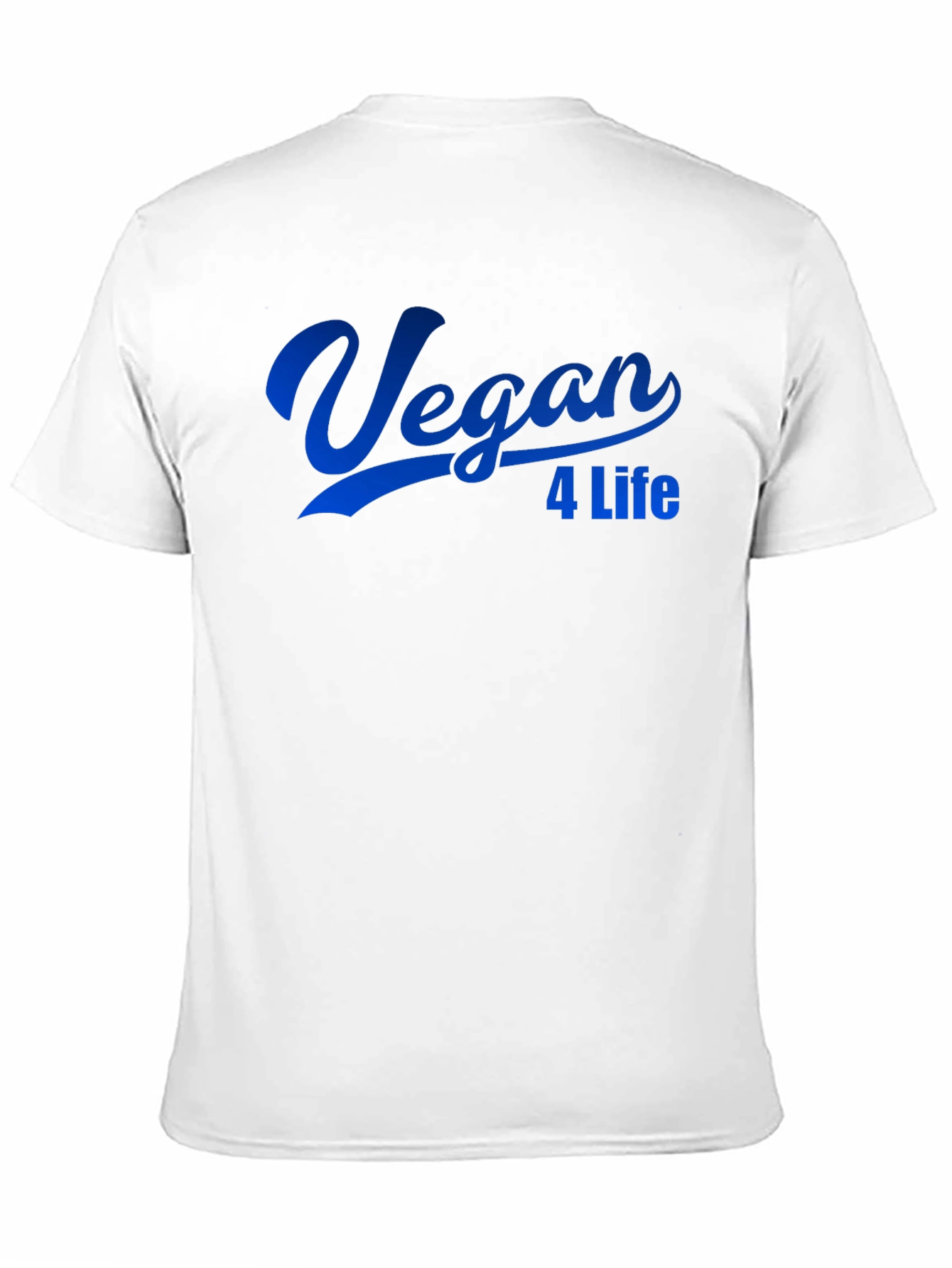 Vegan 4 Life T-Shirt - Classic Crew Neck Tee
