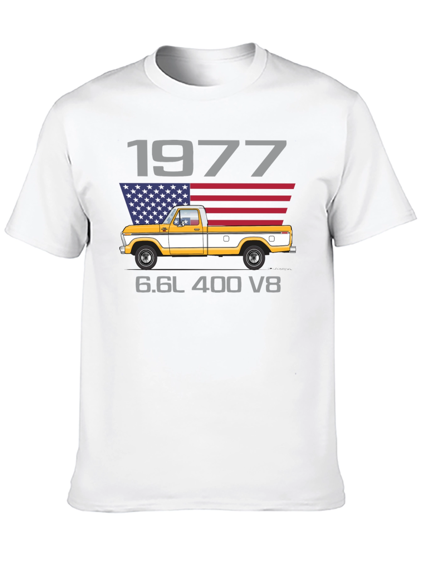 1977 Truck T-Shirt - American Classic Pickup Tee