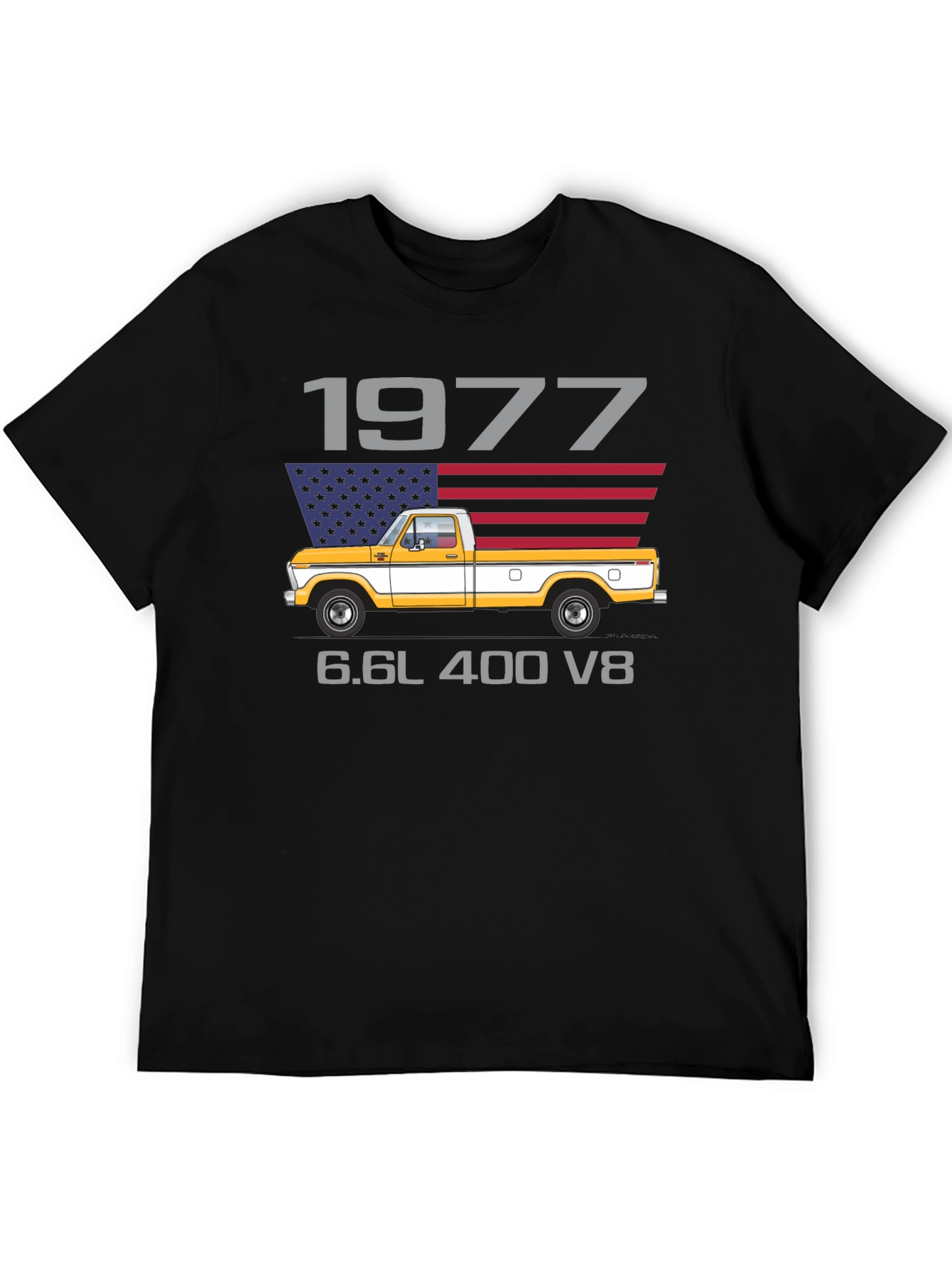 1977 Truck T-Shirt - American Classic Pickup Tee