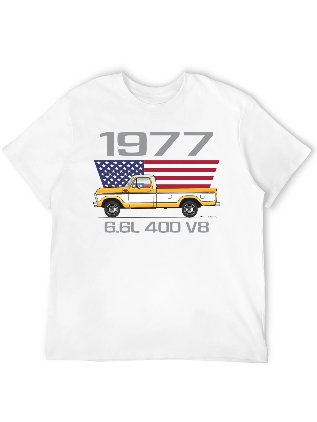 1977 Truck T-Shirt - American Classic Pickup Tee