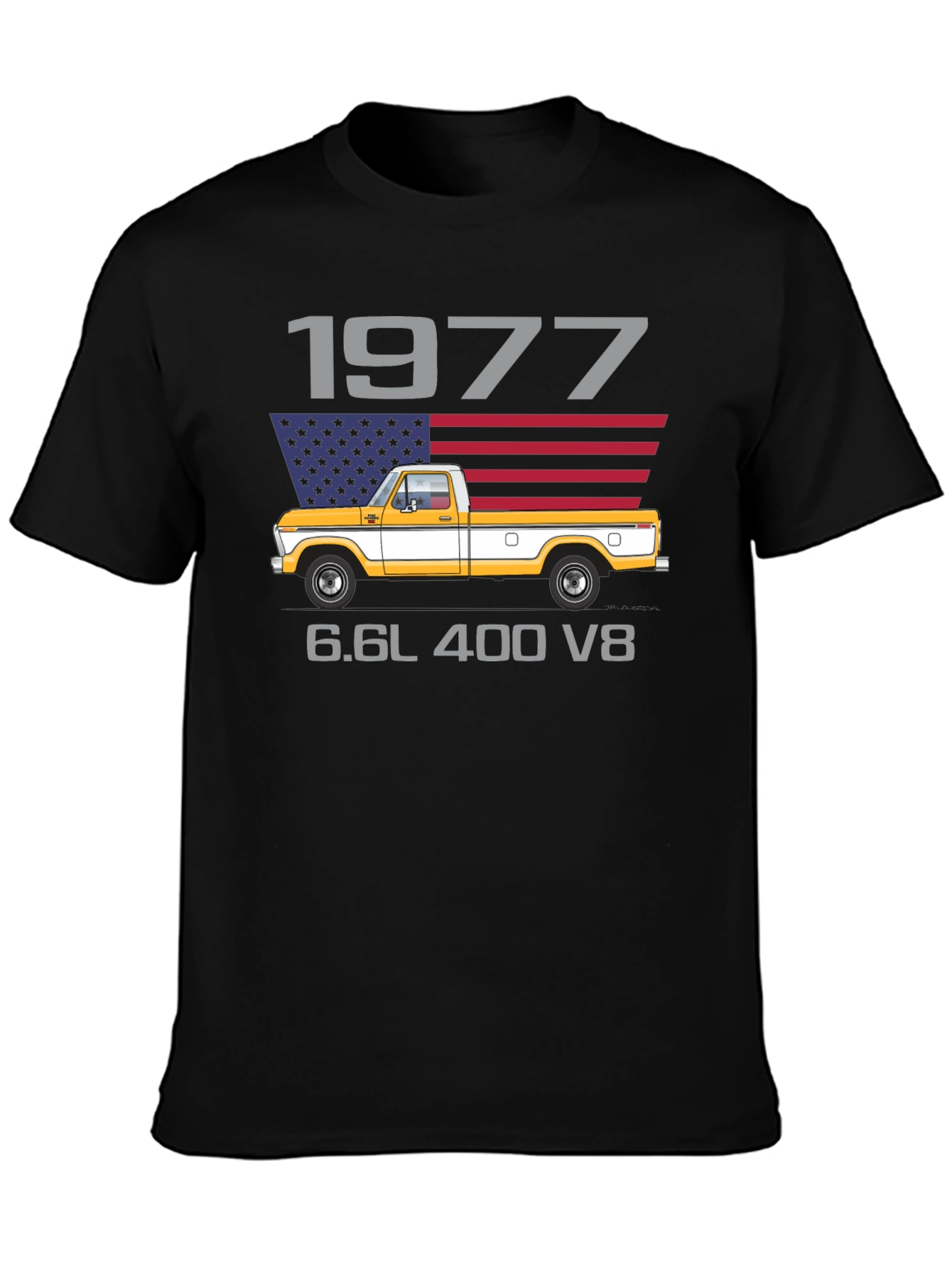 1977 Truck T-Shirt - American Classic Pickup Tee