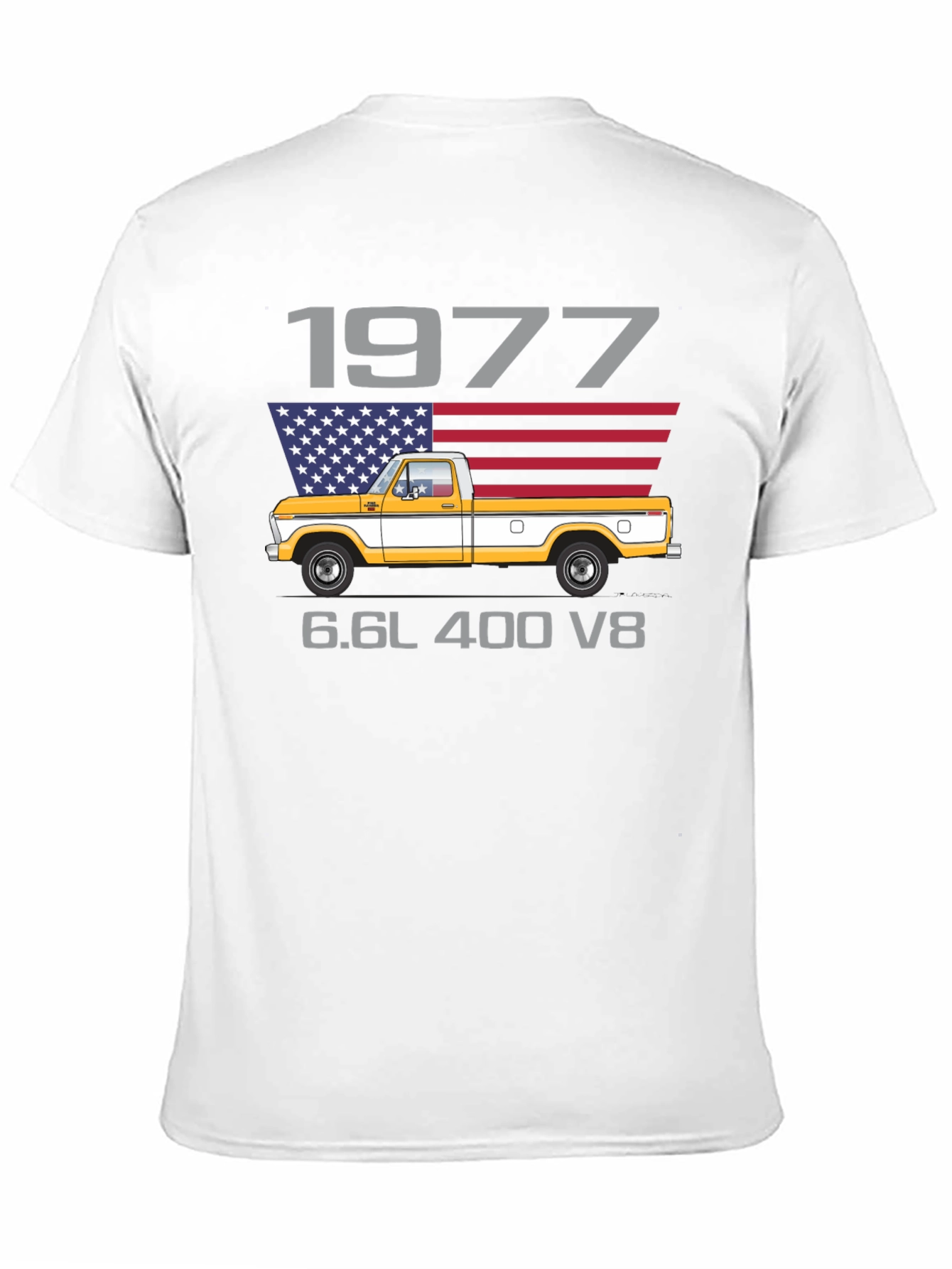 1977 Truck T-Shirt - American Classic Pickup Tee