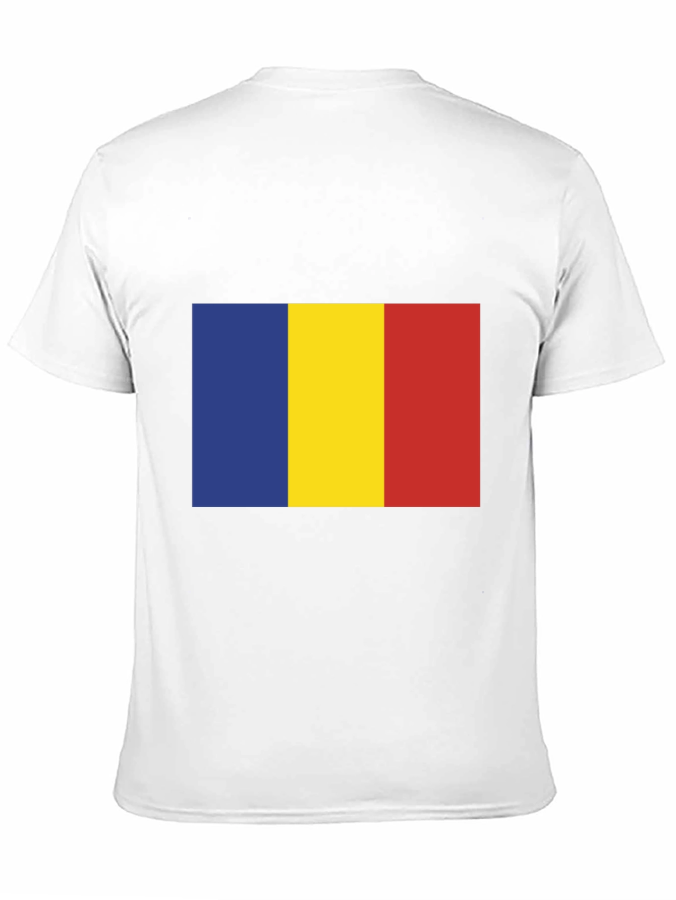 Romania Flag T-Shirt - Black Tee