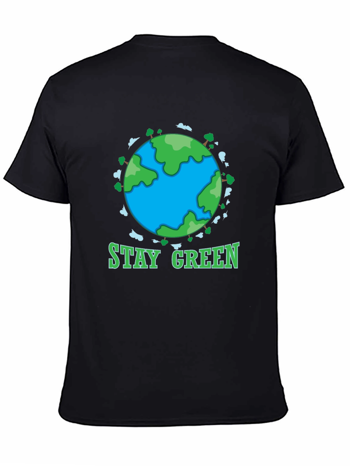 Stay Green Earth Graphic T-Shirt