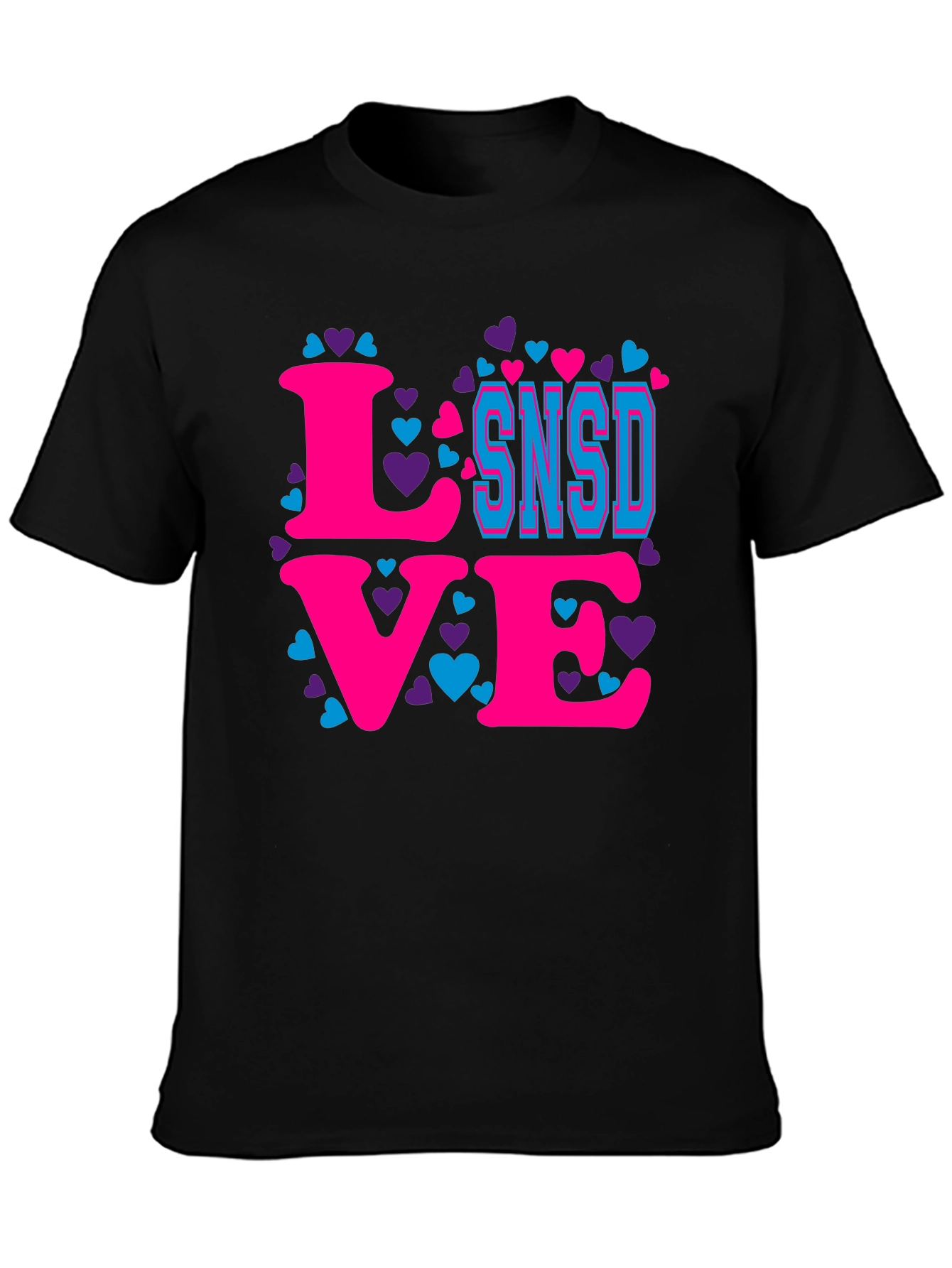 SNSD Love T-Shirt - Heart Graphic Tee