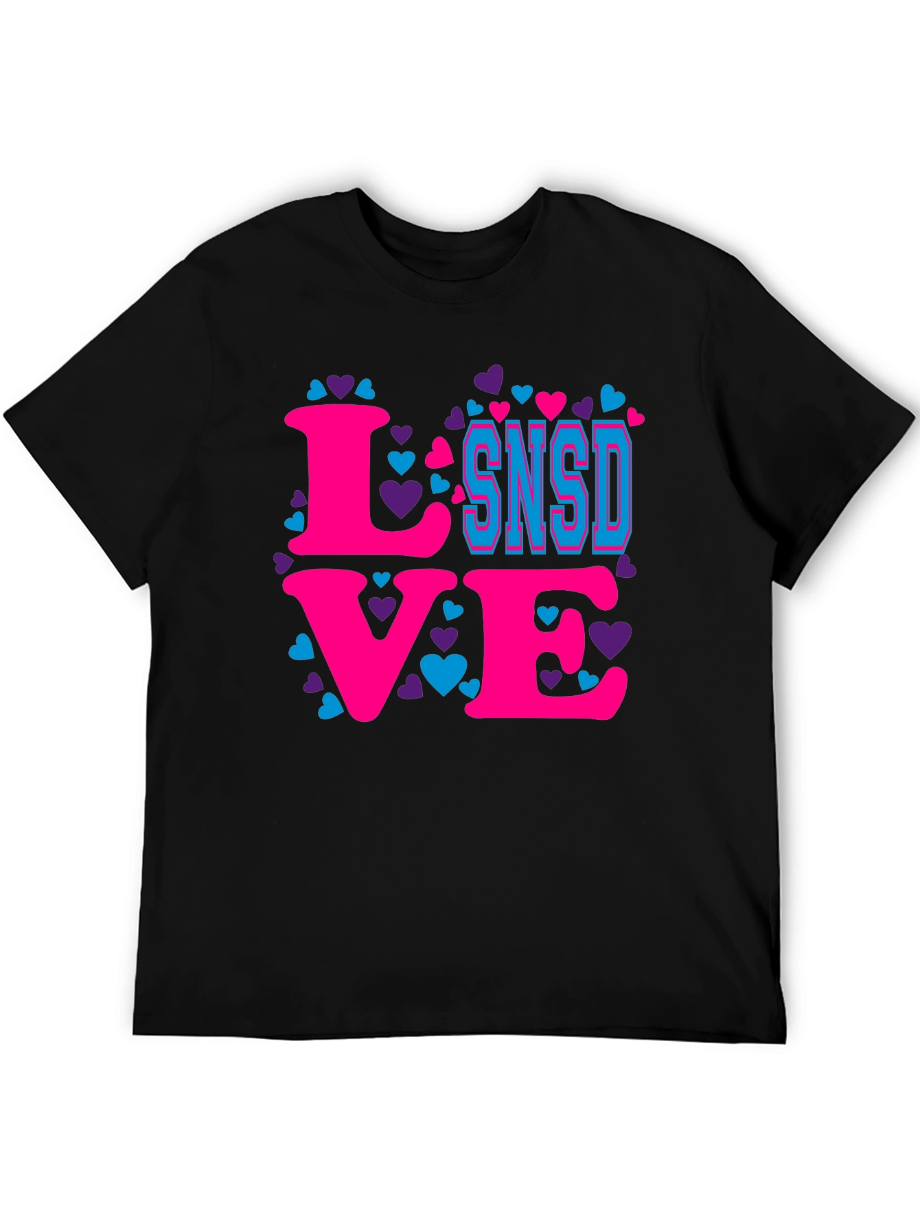 SNSD Love T-Shirt - Heart Graphic Tee