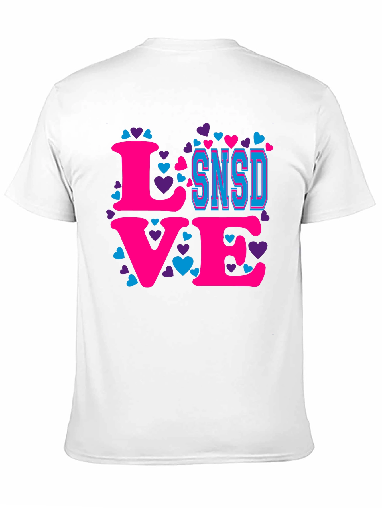 SNSD Love T-Shirt - Heart Graphic Tee