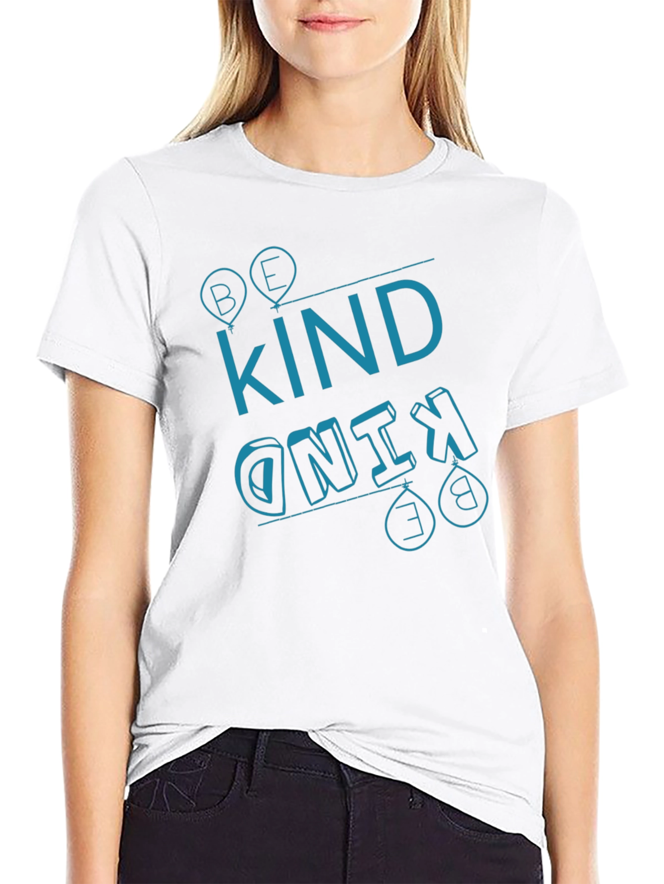Be Kind T-Shirt - Black Graphic Tee