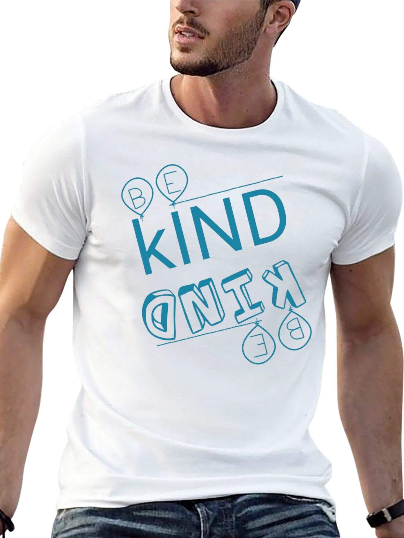 Be Kind T-Shirt - Black Graphic Tee