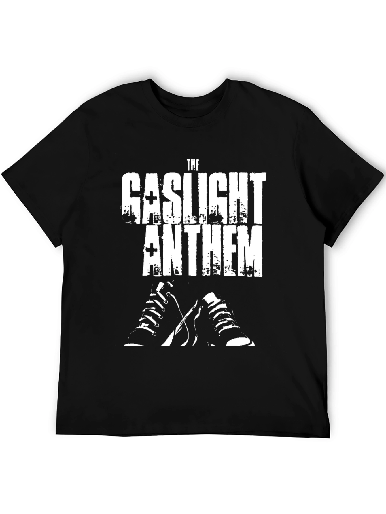 The Gaslight Anthem Band Tee - Black Graphic T-Shirt