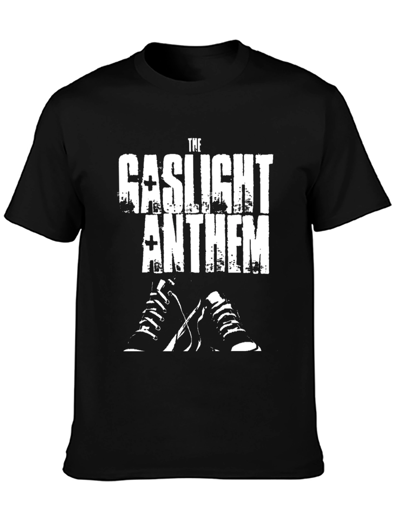 The Gaslight Anthem Band Tee - Black Graphic T-Shirt