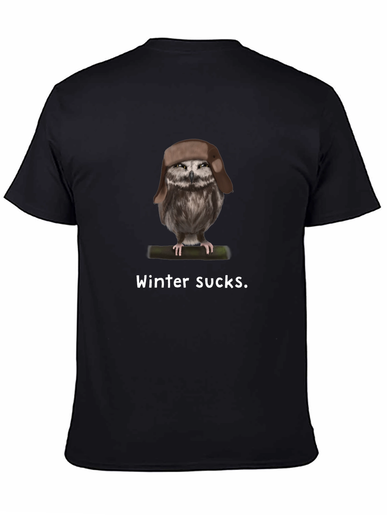 Winter Sucks Owl T-Shirt