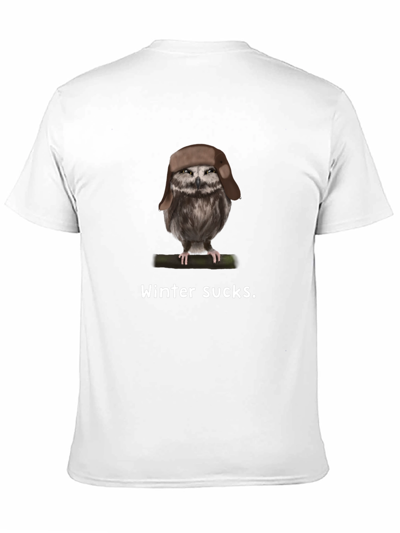 Winter Sucks Owl T-Shirt