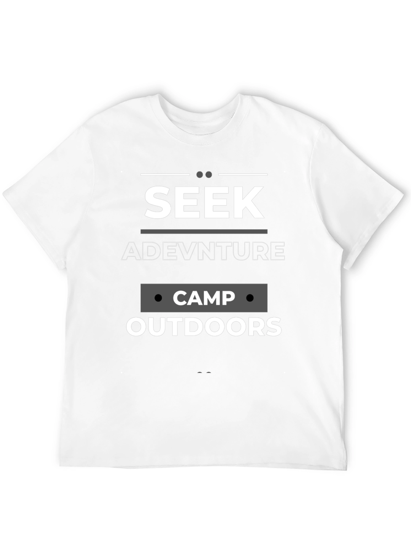 Seek Adventure Camp Outdoors Graphic Tee