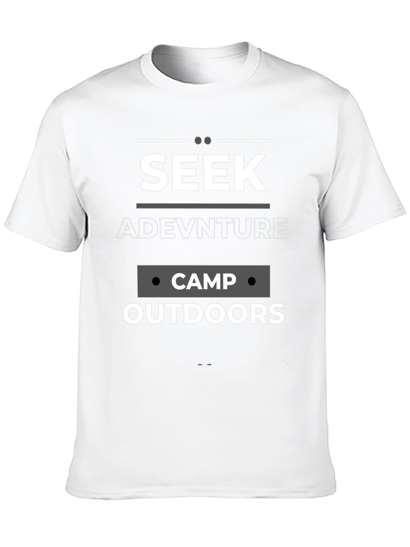 Seek Adventure Camp Outdoors Graphic Tee