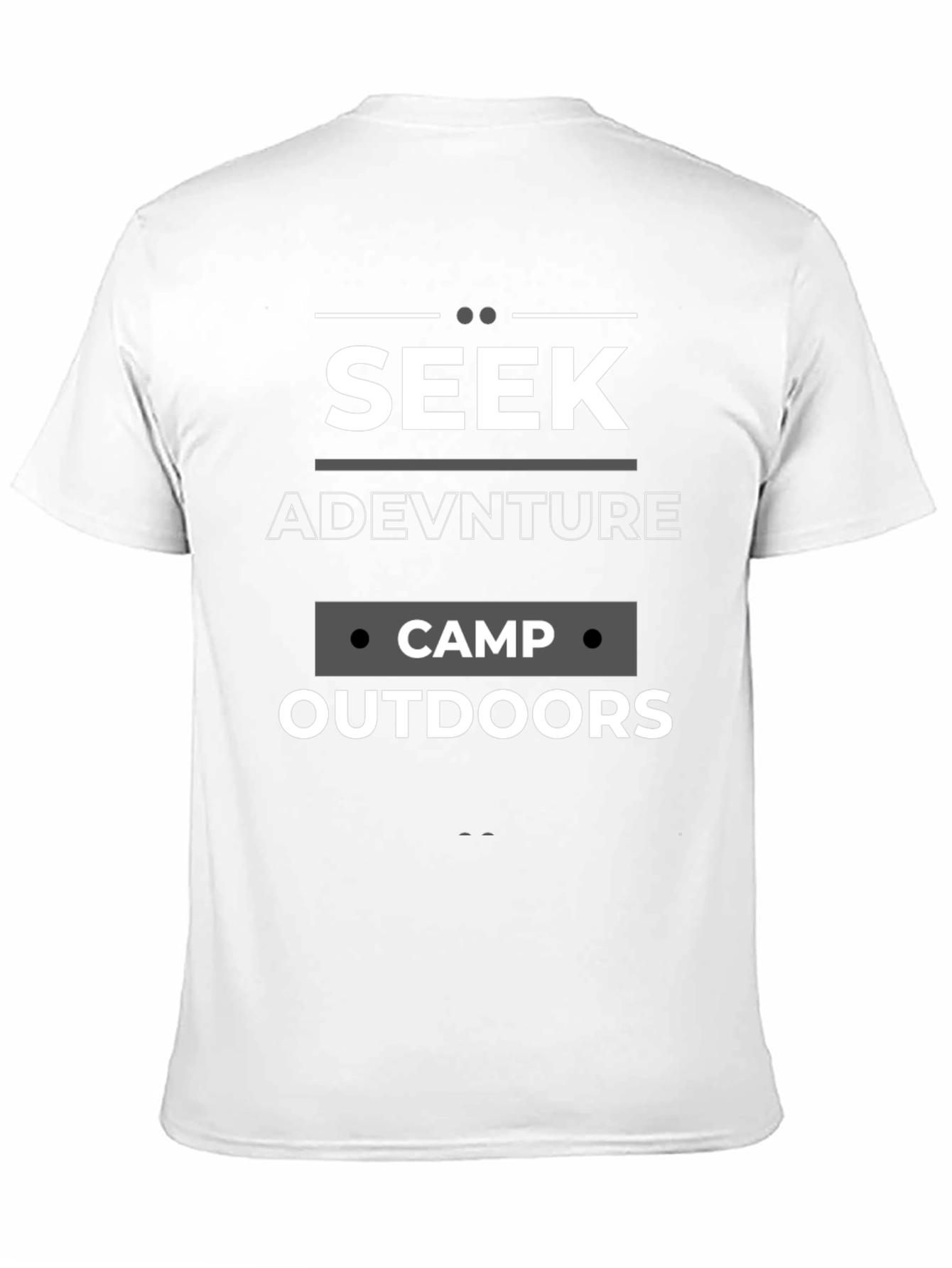 Seek Adventure Camp Outdoors Graphic Tee