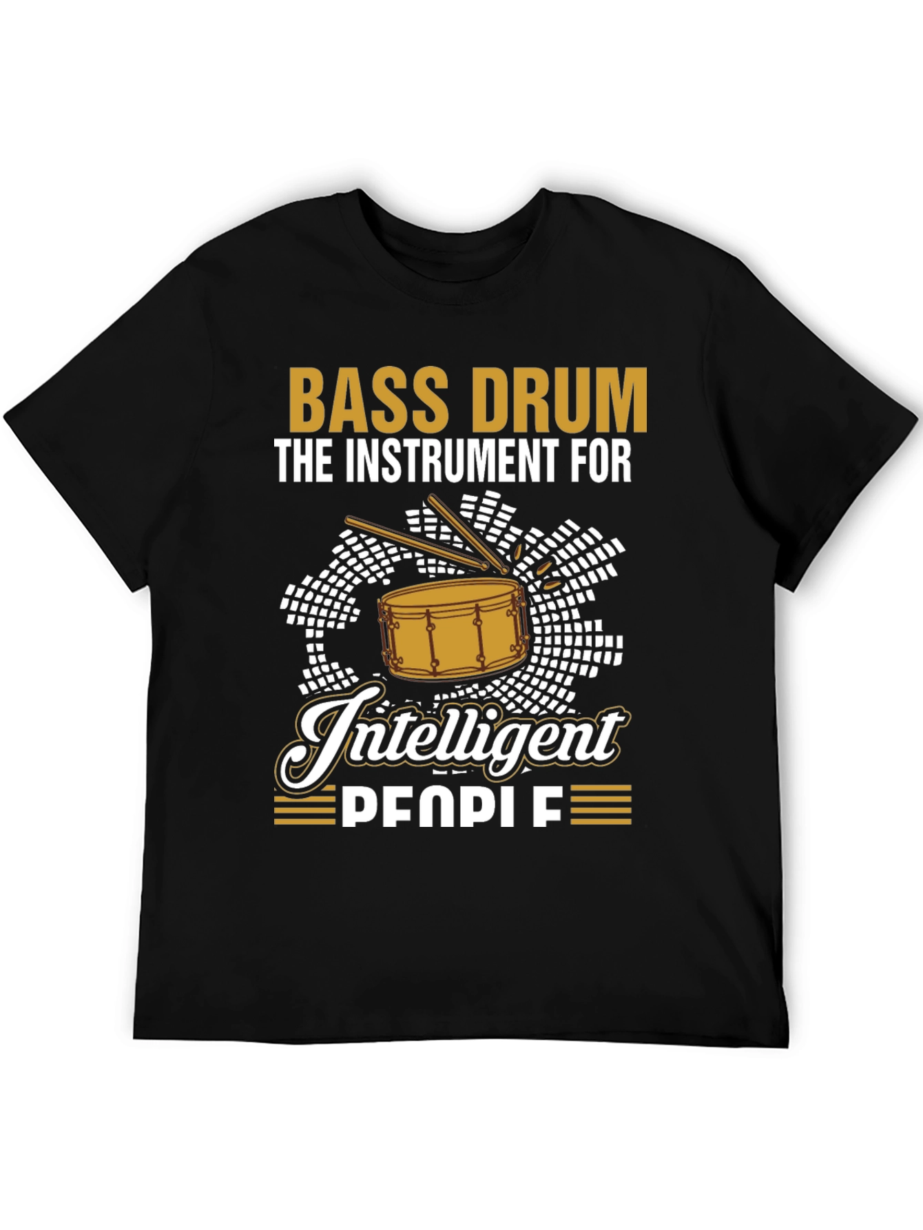 Bass Drum Intelligent People T-Shirt