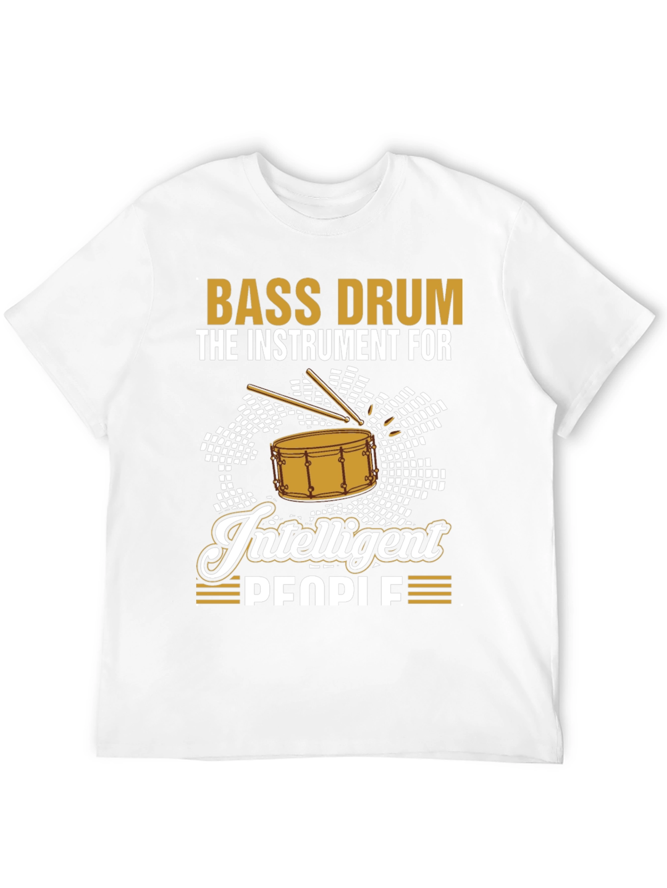 Bass Drum Intelligent People T-Shirt