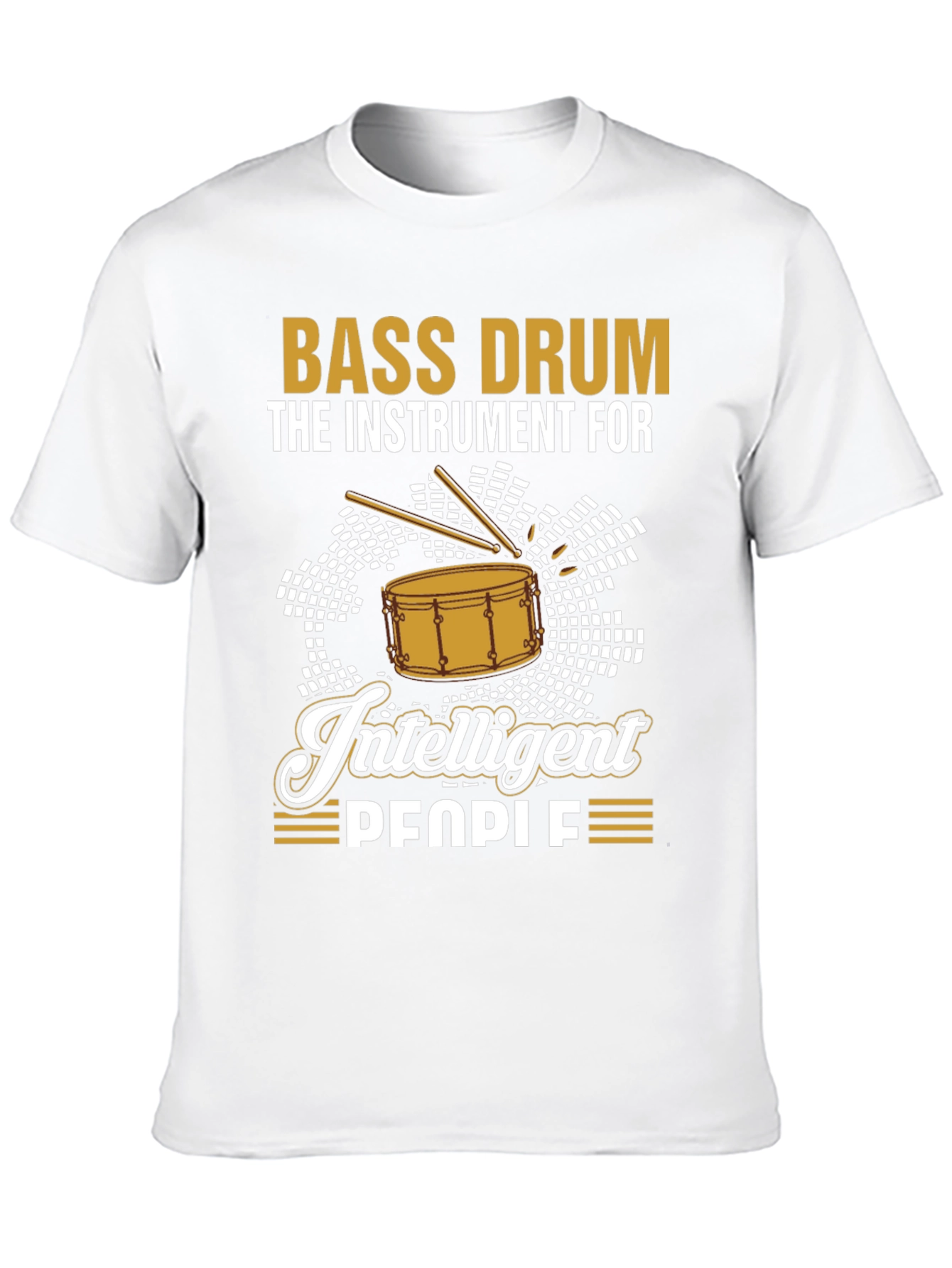 Bass Drum Intelligent People T-Shirt