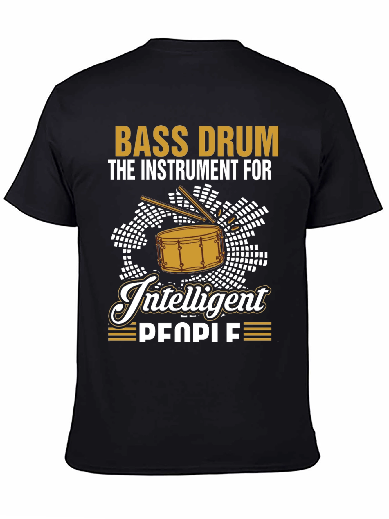 Bass Drum Intelligent People T-Shirt