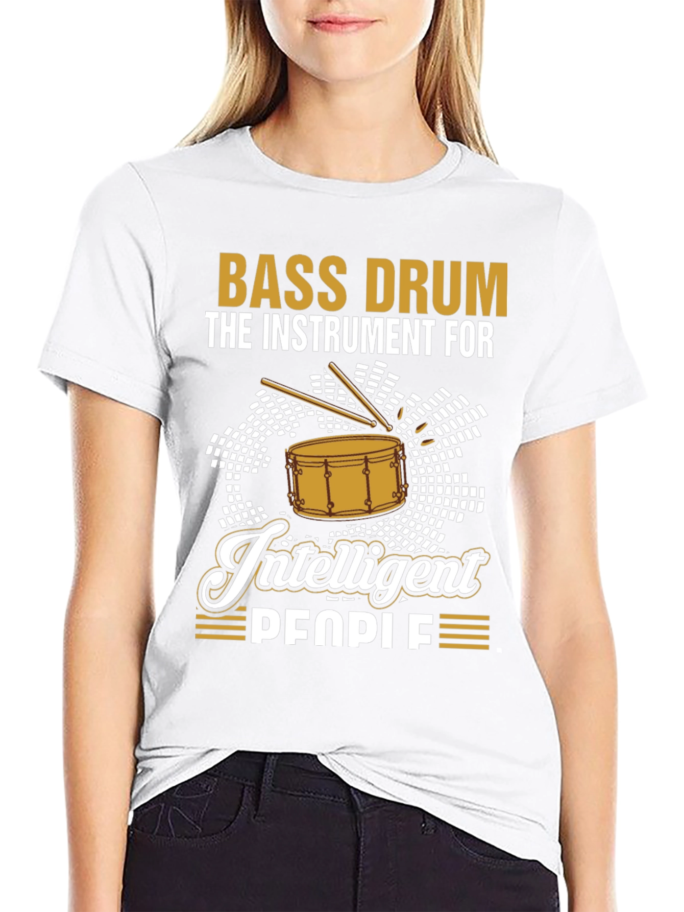 Bass Drum Intelligent People T-Shirt