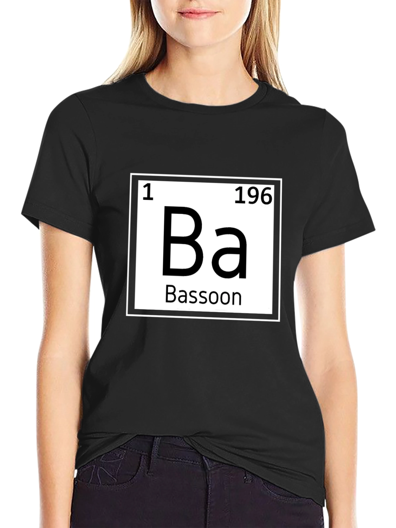 Bassoon Periodic Table T-Shirt - Musician Gift