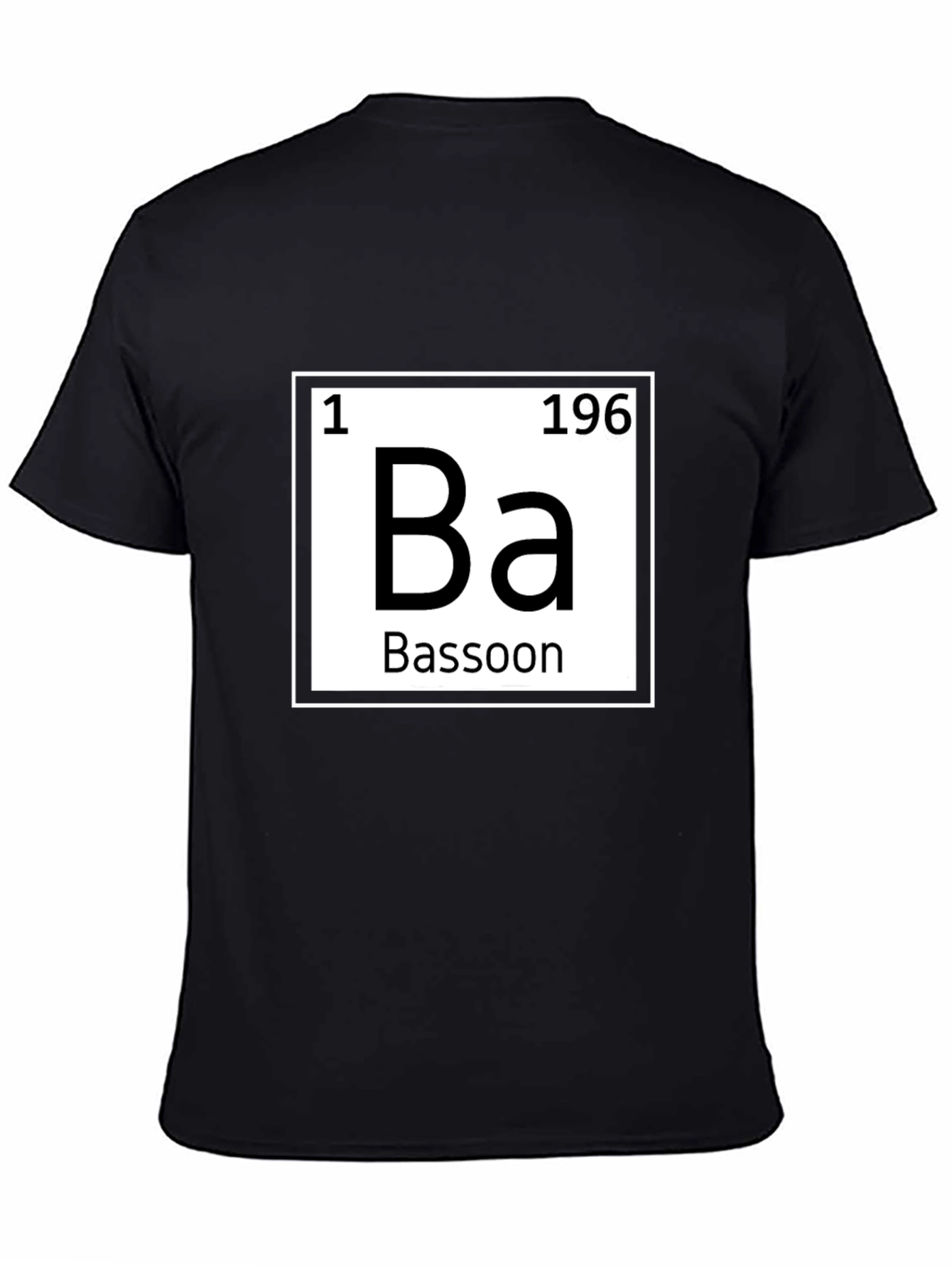 Bassoon Periodic Table T-Shirt - Musician Gift