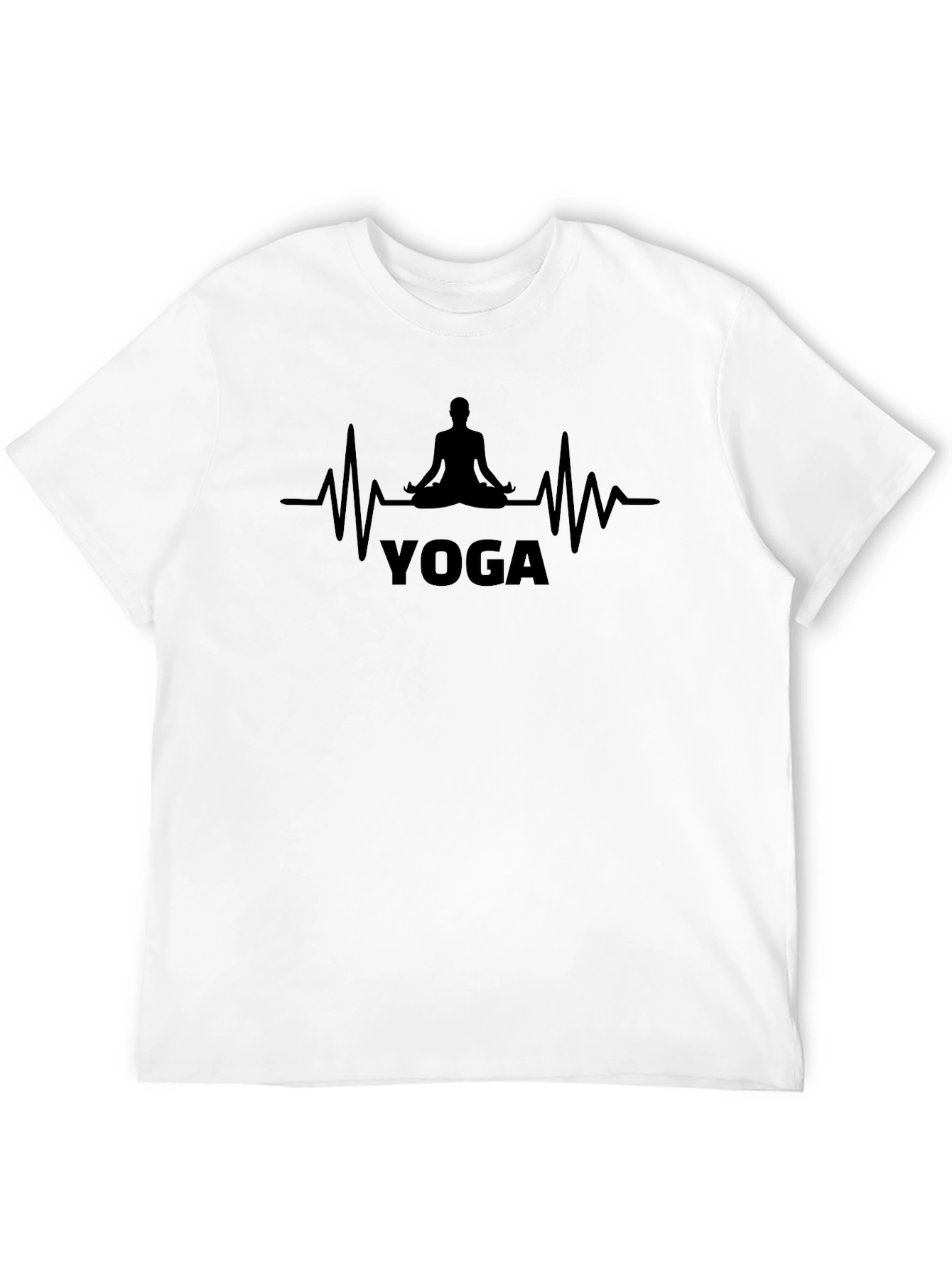 Yoga Heartbeat T-Shirt - Meditate in Style