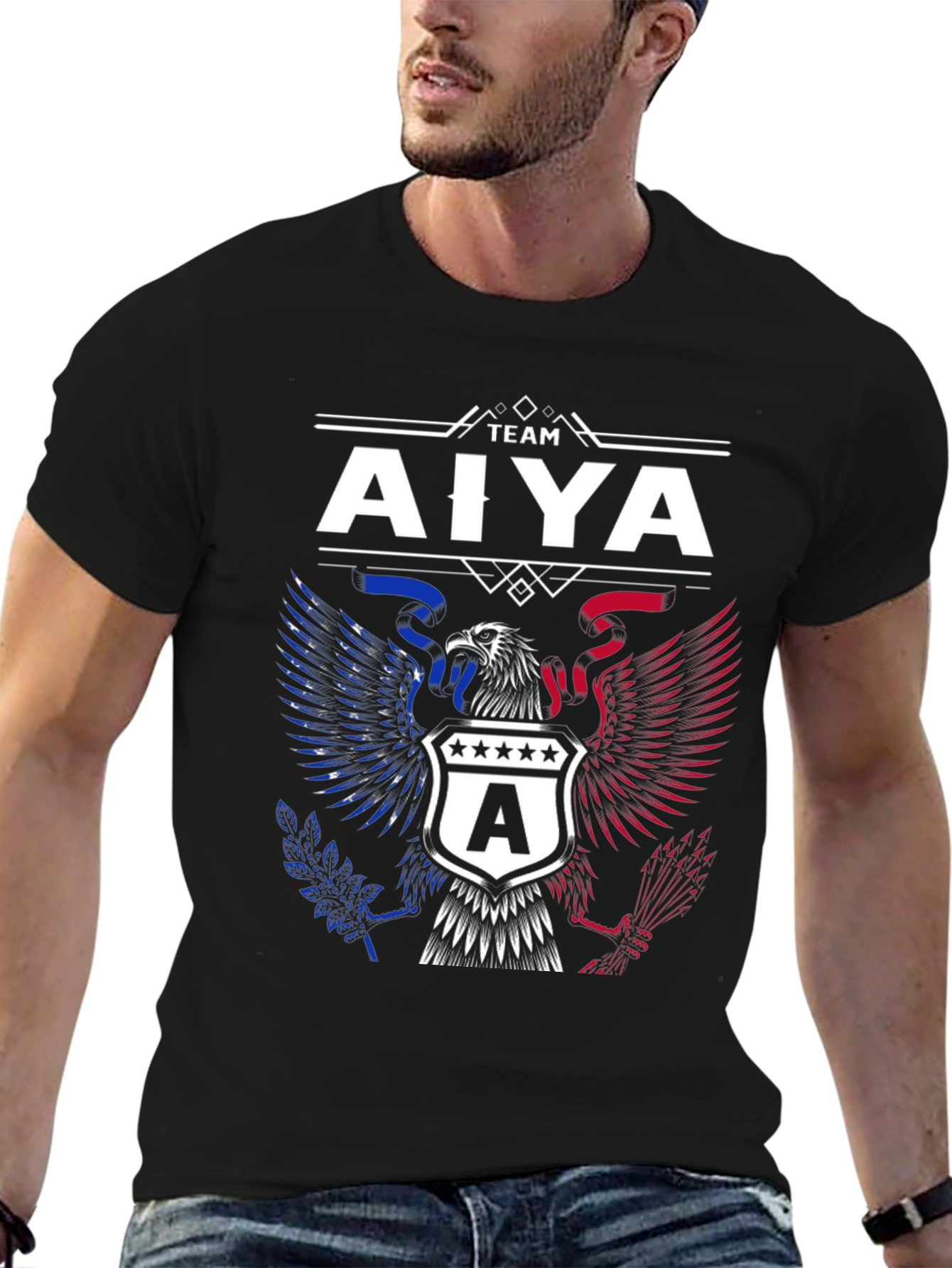 Team Aiya Eagle Graphic T-Shirt