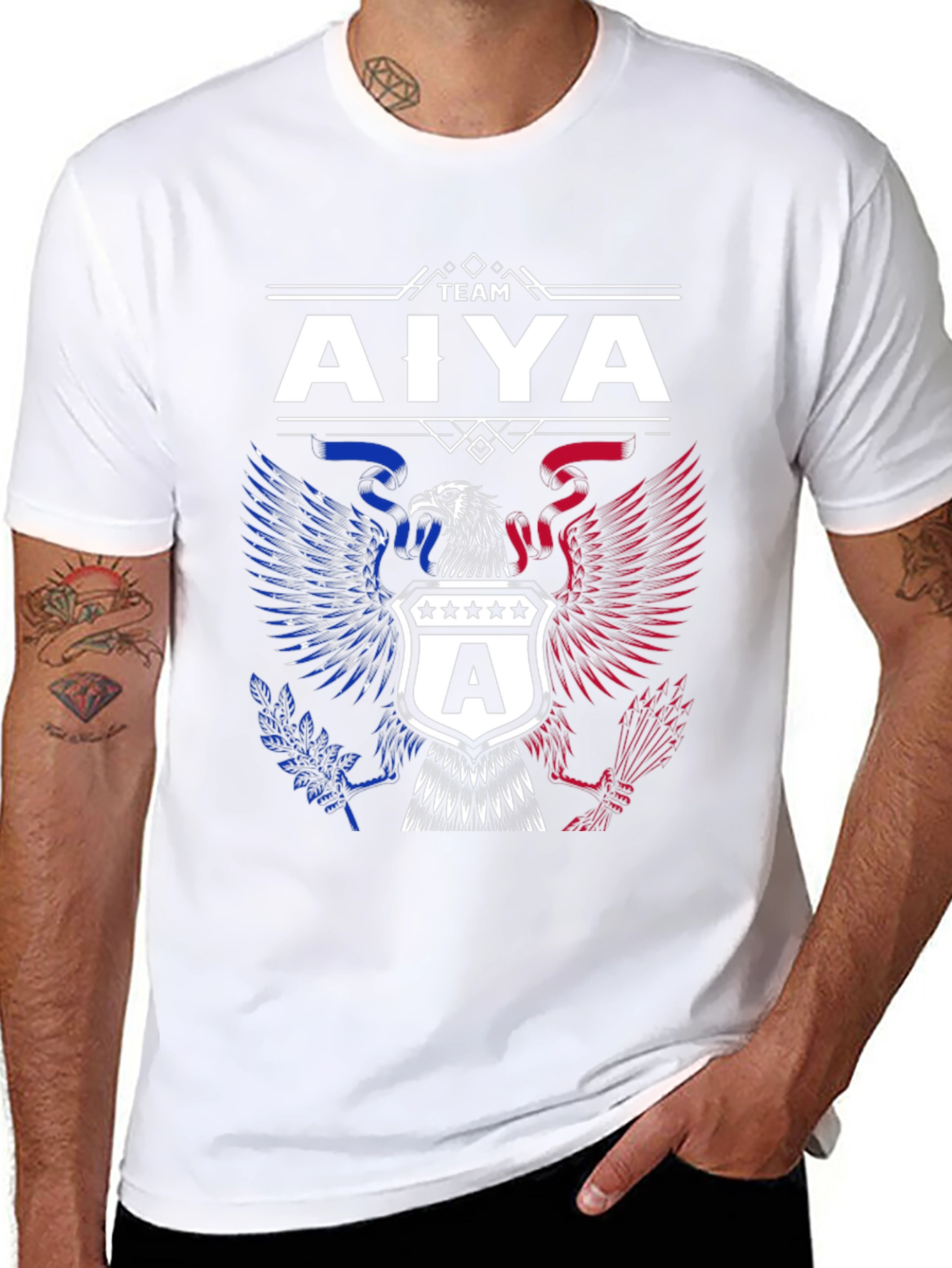 Team Aiya Eagle Graphic T-Shirt