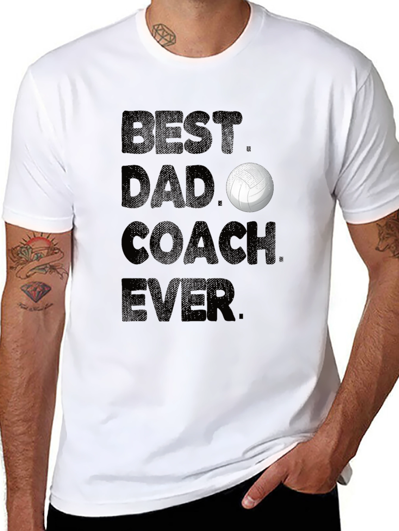Best Dad Coach Ever T-Shirt