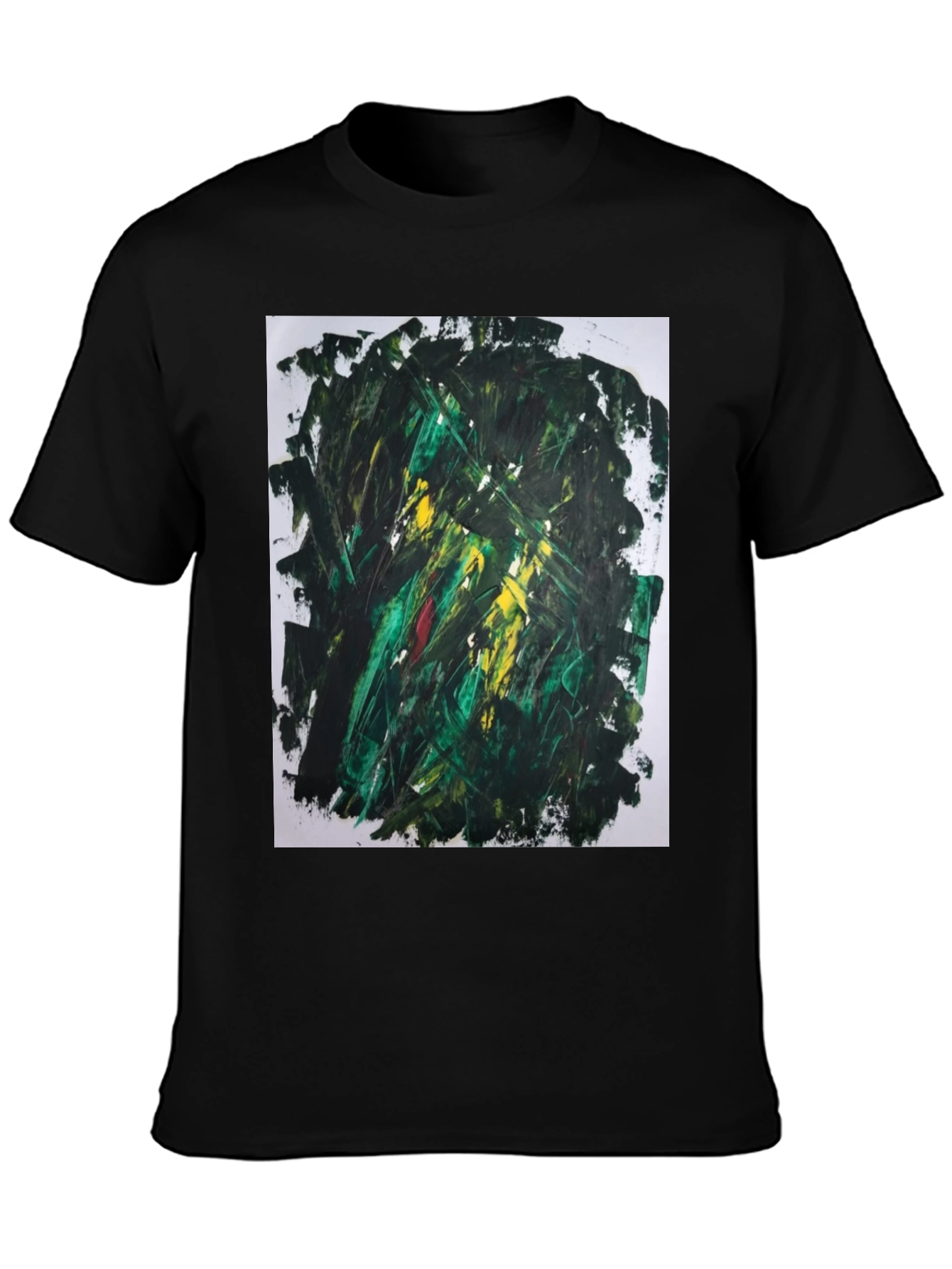 Abstract Art Tee - Modern Painterly Design